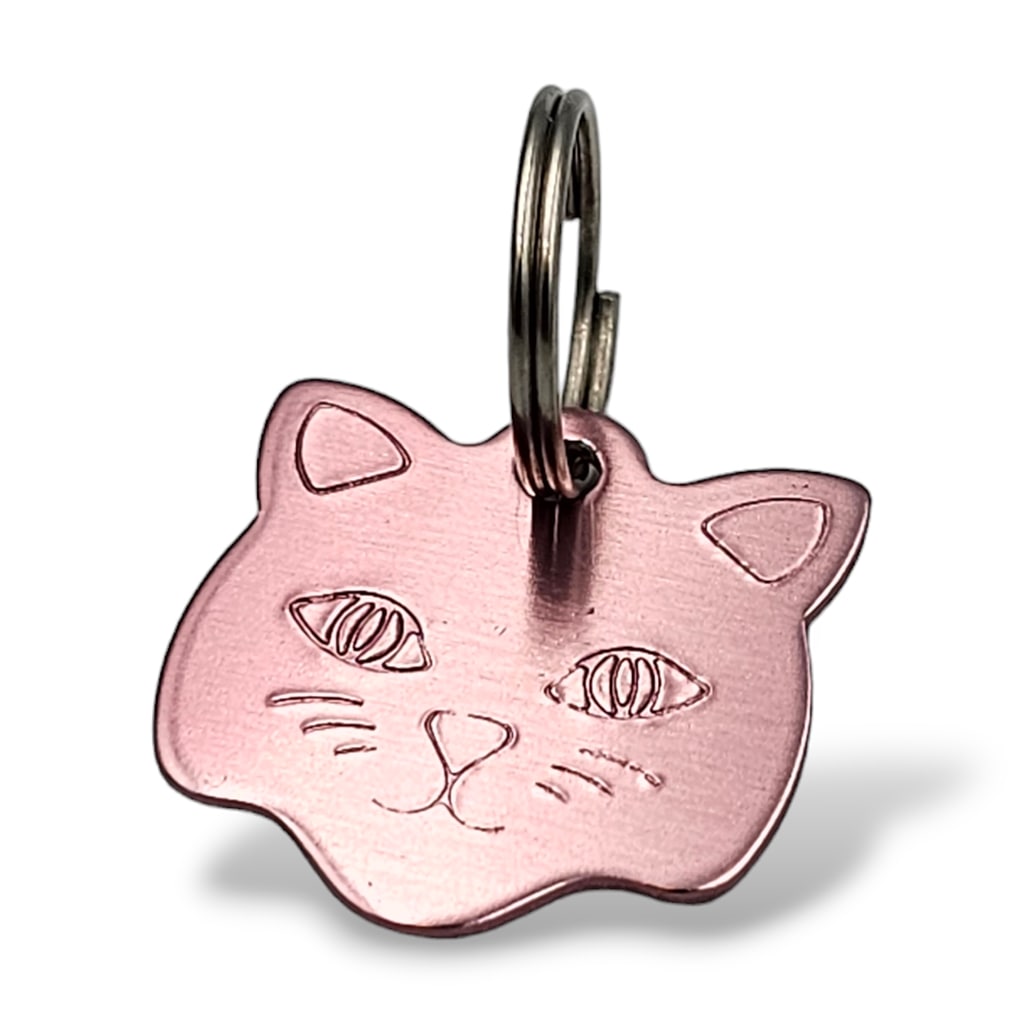 Medalion personalizat pentru pisici, 8 CULORI